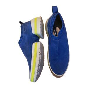 Stuart Weitzman Sneakers Shoes The Sw-612 Nova Blue Suede Sz 8